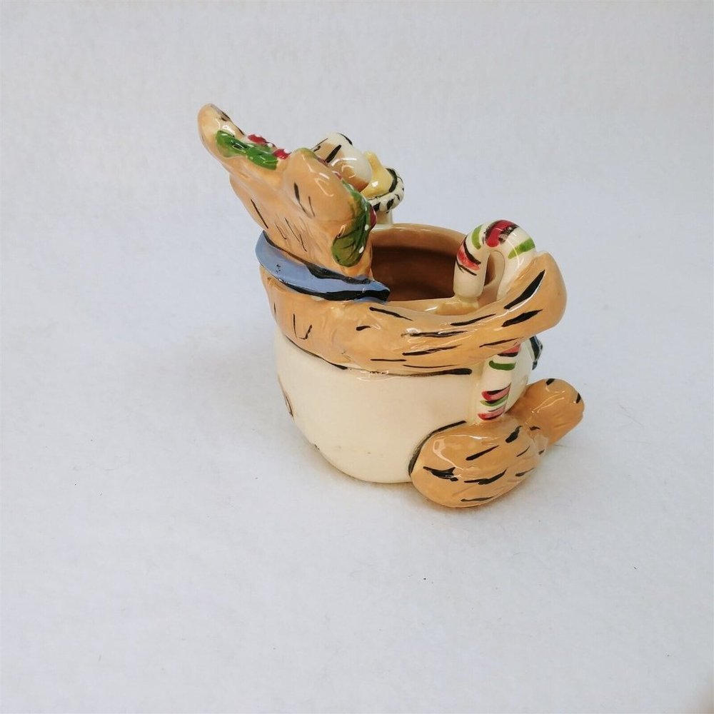 Trinket Nursery Decor Blue Sky Corp Baby Bear Signed Heather Goldmine Vintage - Picture 4 of 9